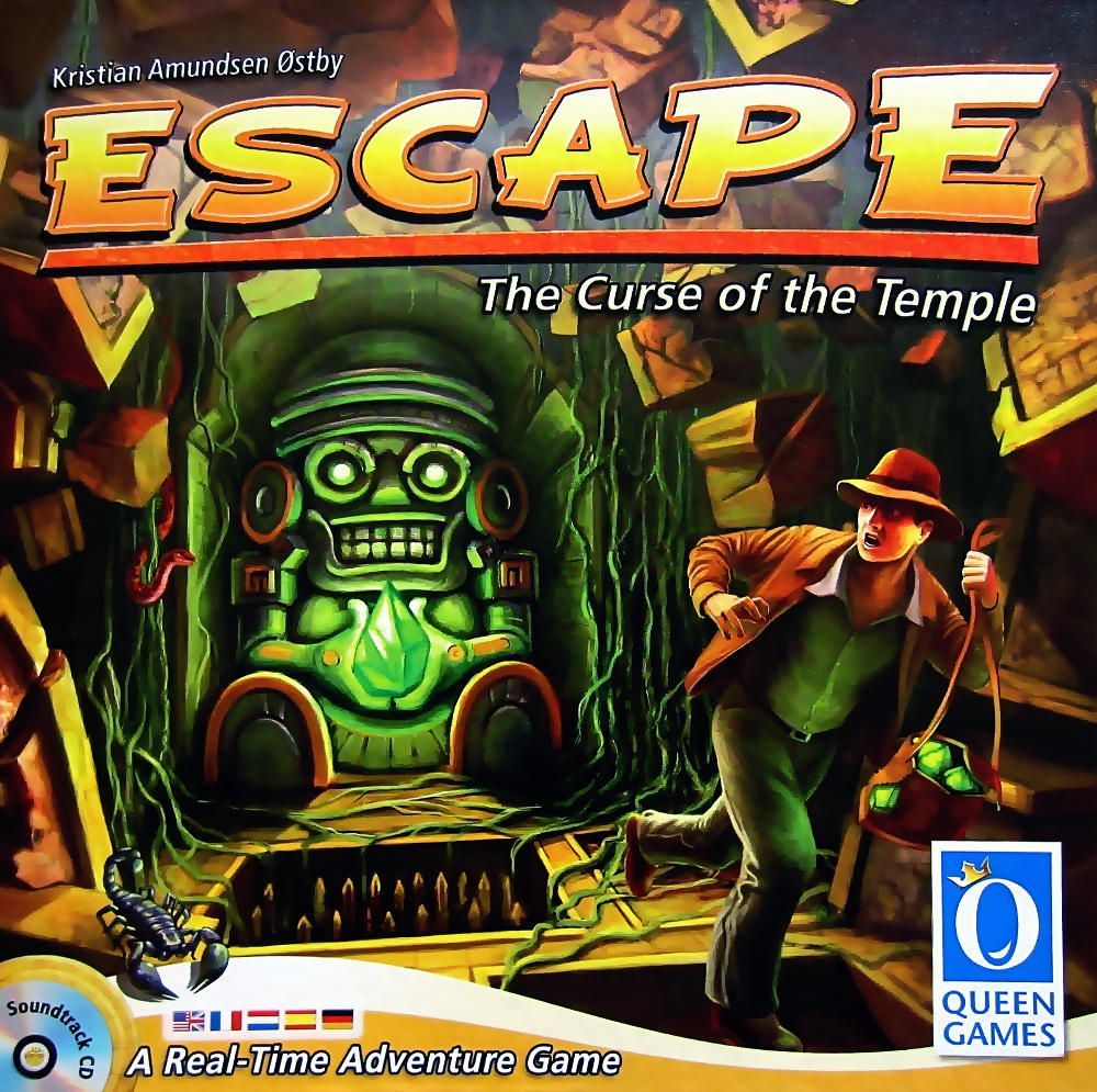 Escape: The Curse of the Temple box art