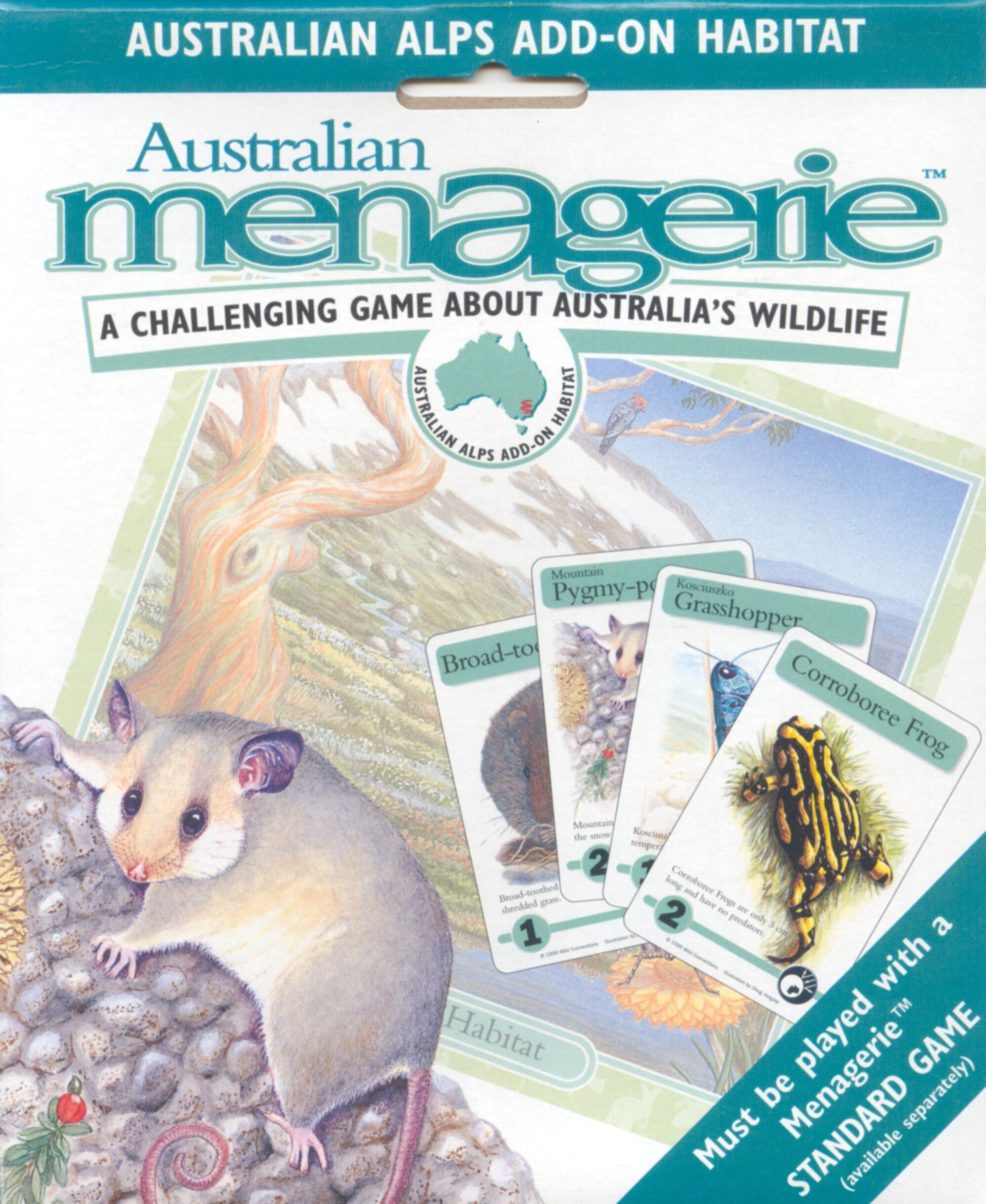 Australian Menagerie: Australian Alps Expansion box art