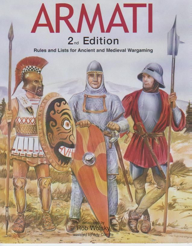 Coperta Armati 2nd Edition: Rules and Lists for Ancient and Medieval Wargaming