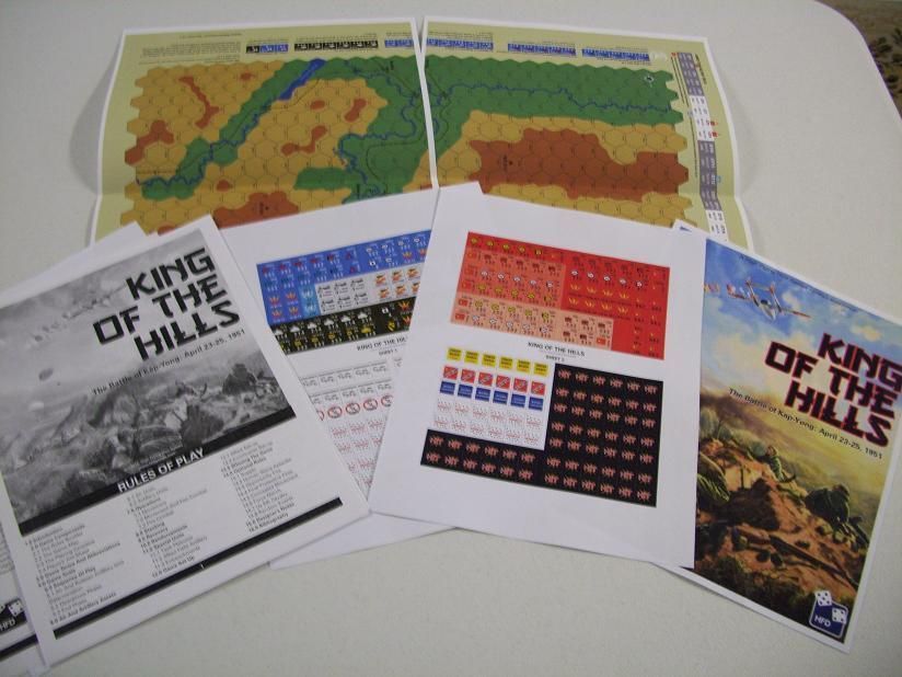 King of the Hills: The Battle of Kap-Yong, April 23-25, 1951 box art