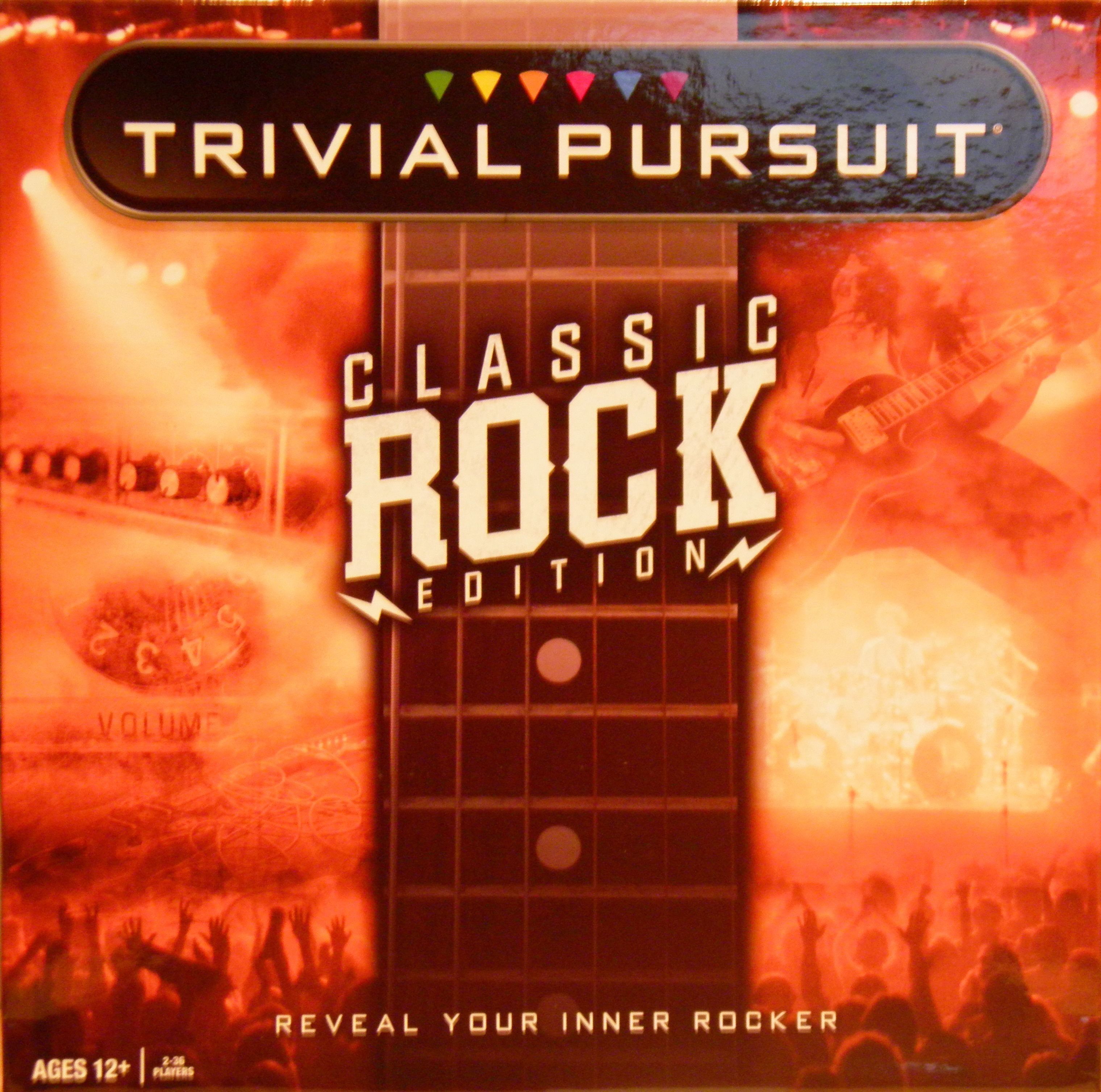 Trivial Pursuit: Classic Rock Edition doboz