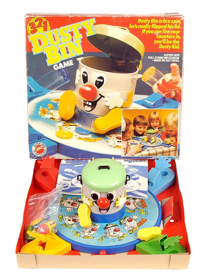 3-2-1 Dusty Bin Game box art