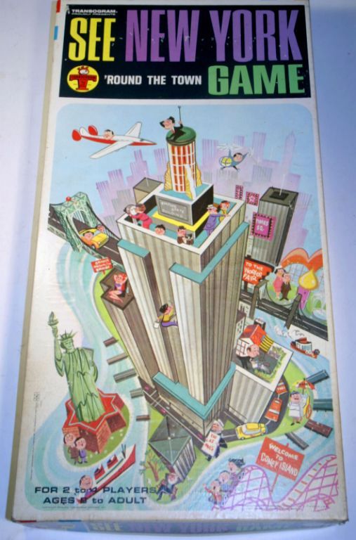 See New York 'Round the Town Game box art