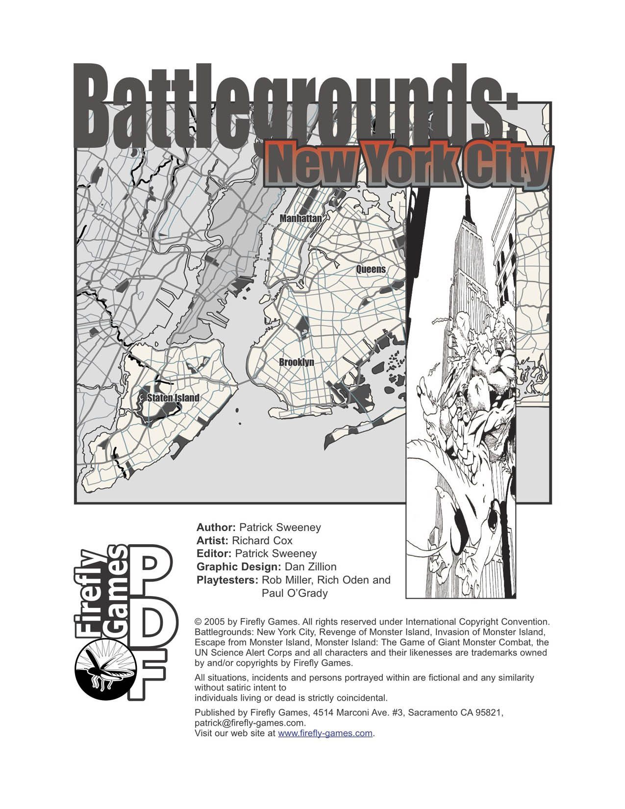 Battlegrounds: New York City box art