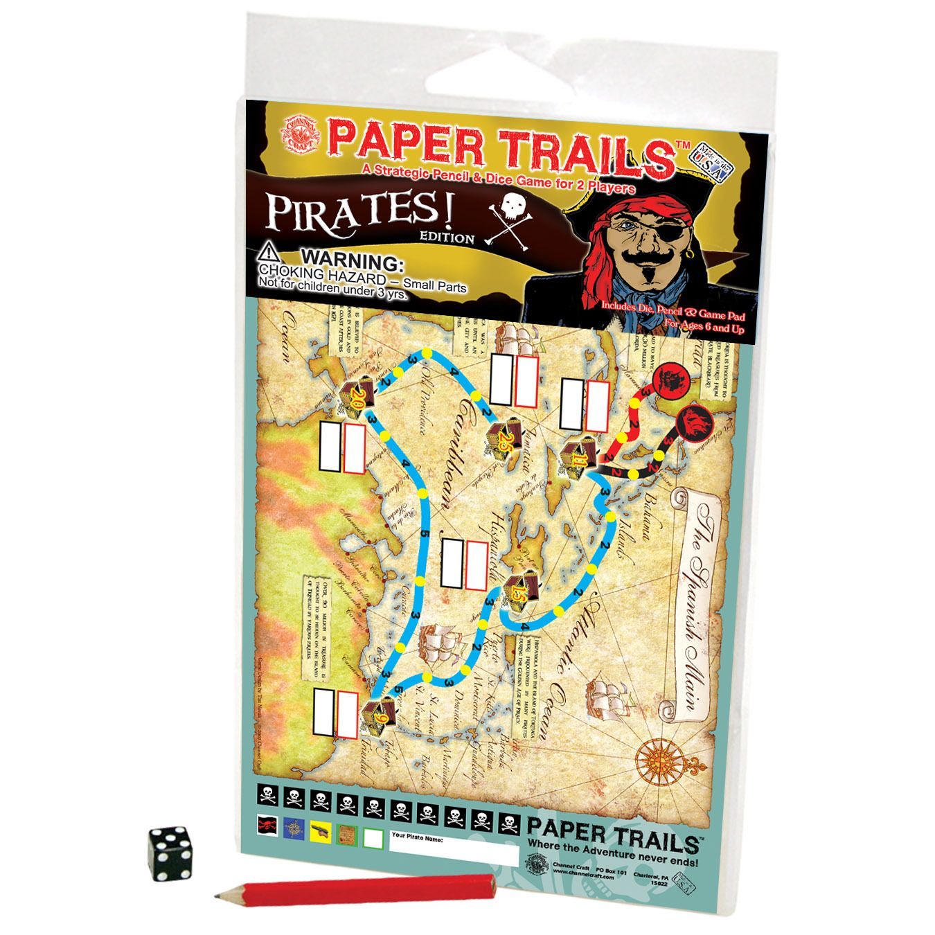 Coperta Paper Trails: Pirates!