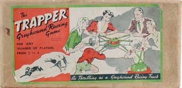 The Trapper Greyhound Racing Game box art