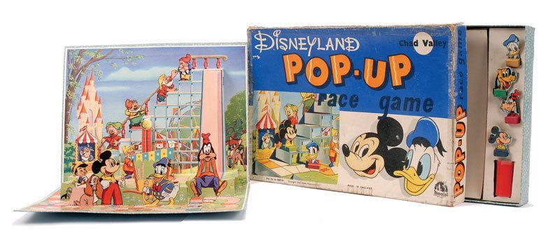 Disneyland Pop-Up Race Game box art