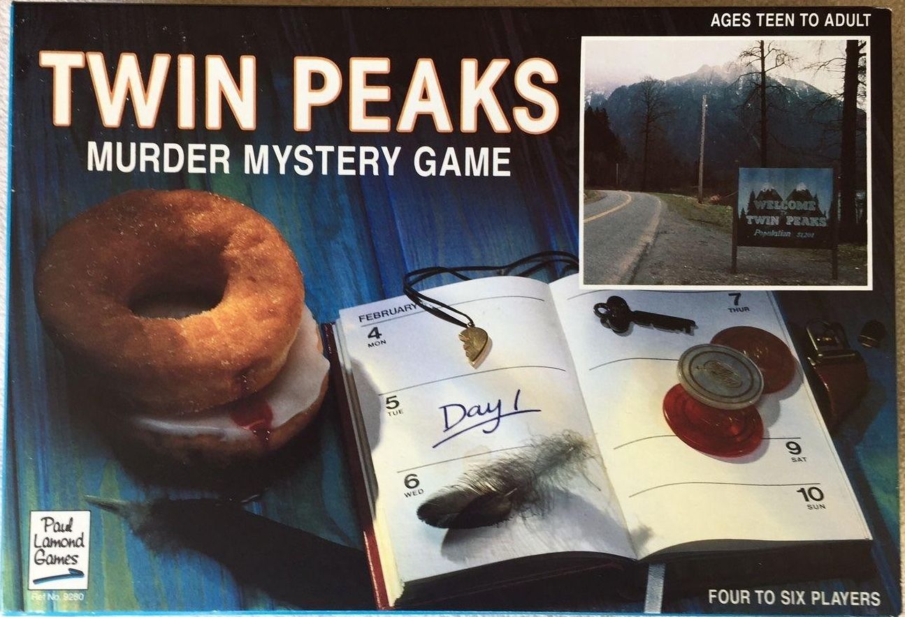 Twin Peaks Murder Mystery Game doboz