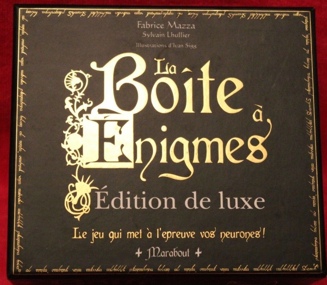 La Boîte à énigmes box art