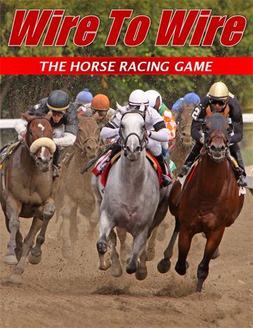 Coperta Wire to Wire The Horse Racing Game