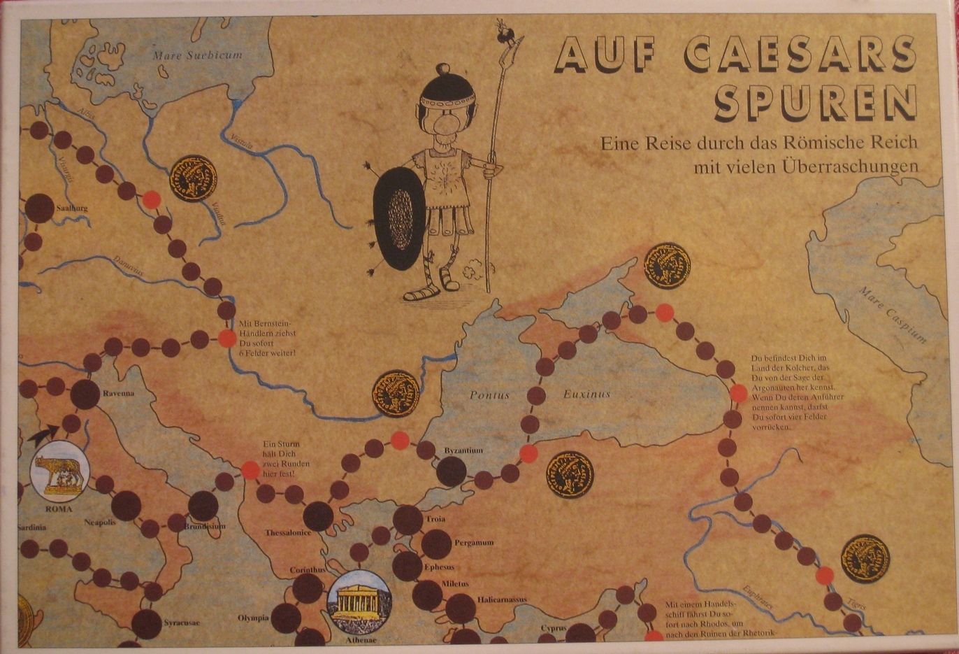 Auf Caesars Spuren box art