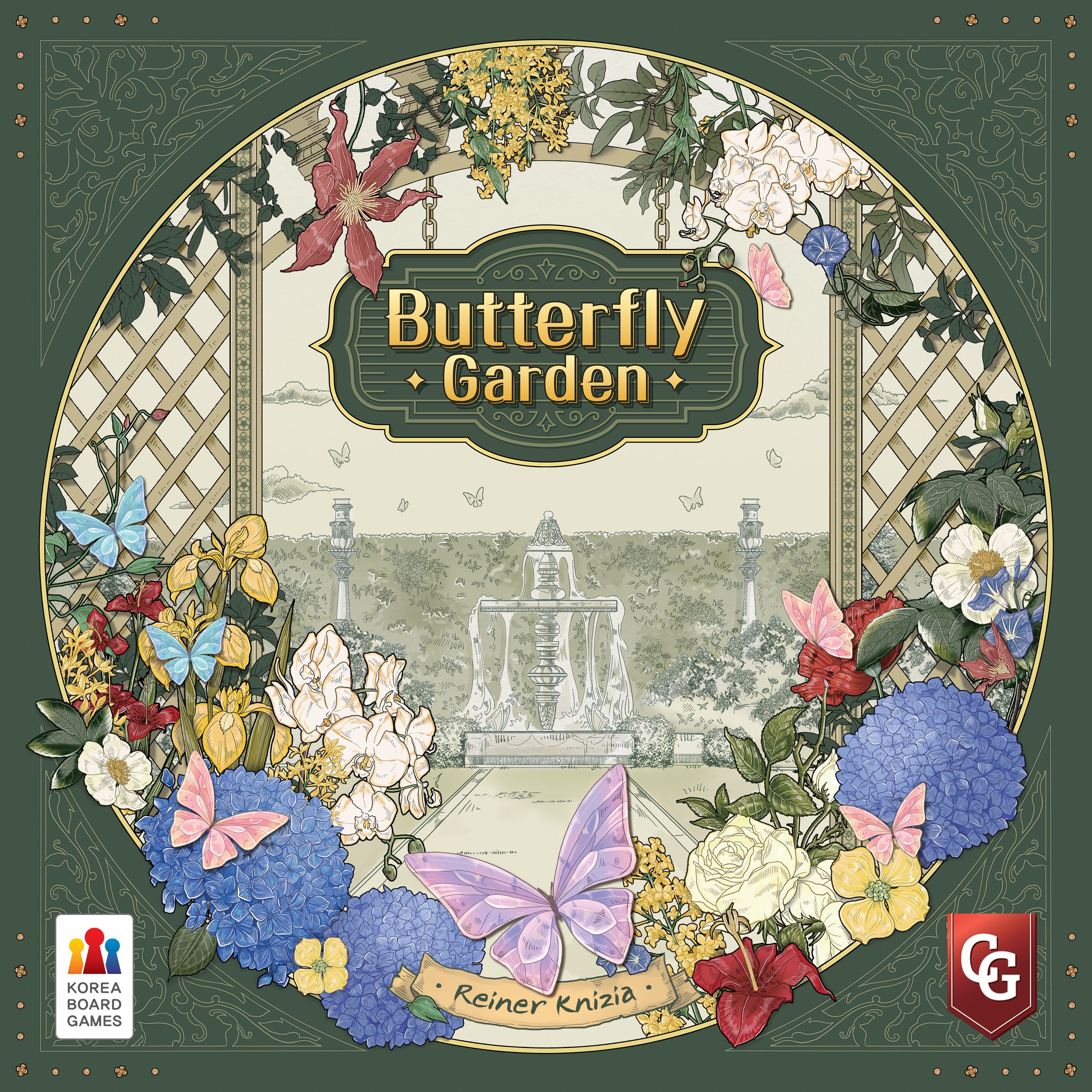 Coperta Butterfly Garden