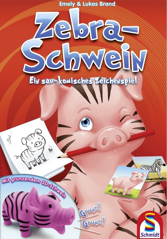 Zebra-Schwein box art