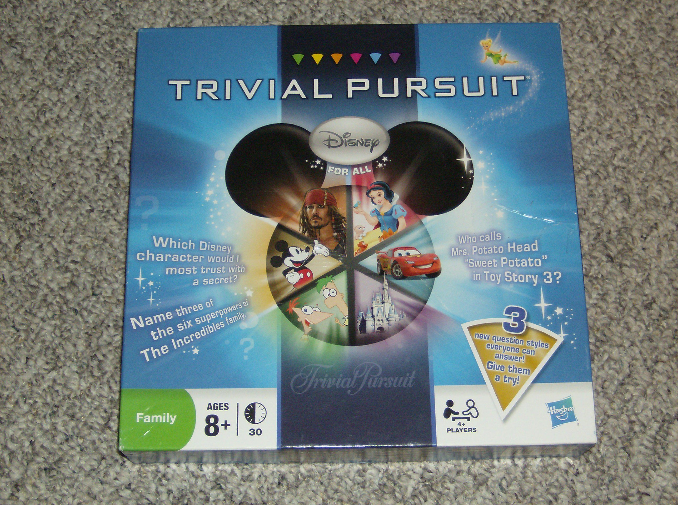 Trivial Pursuit: Disney for All doboz