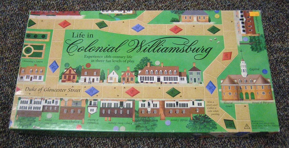 Life in Colonial Williamsburg doboz