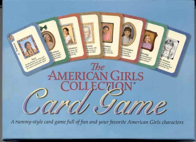The American Girls Collection Card Game box art