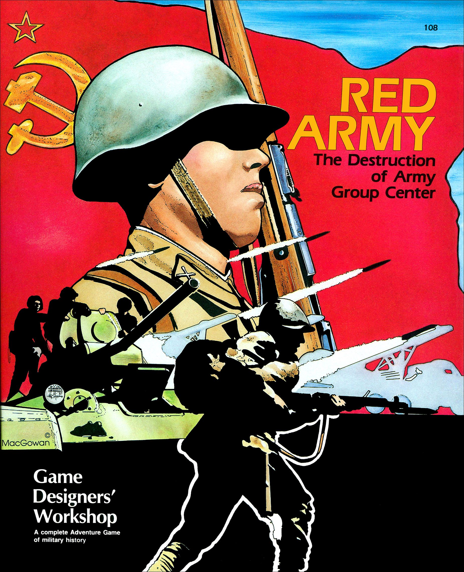 Red Army: The Destruction of Army Group Center box art