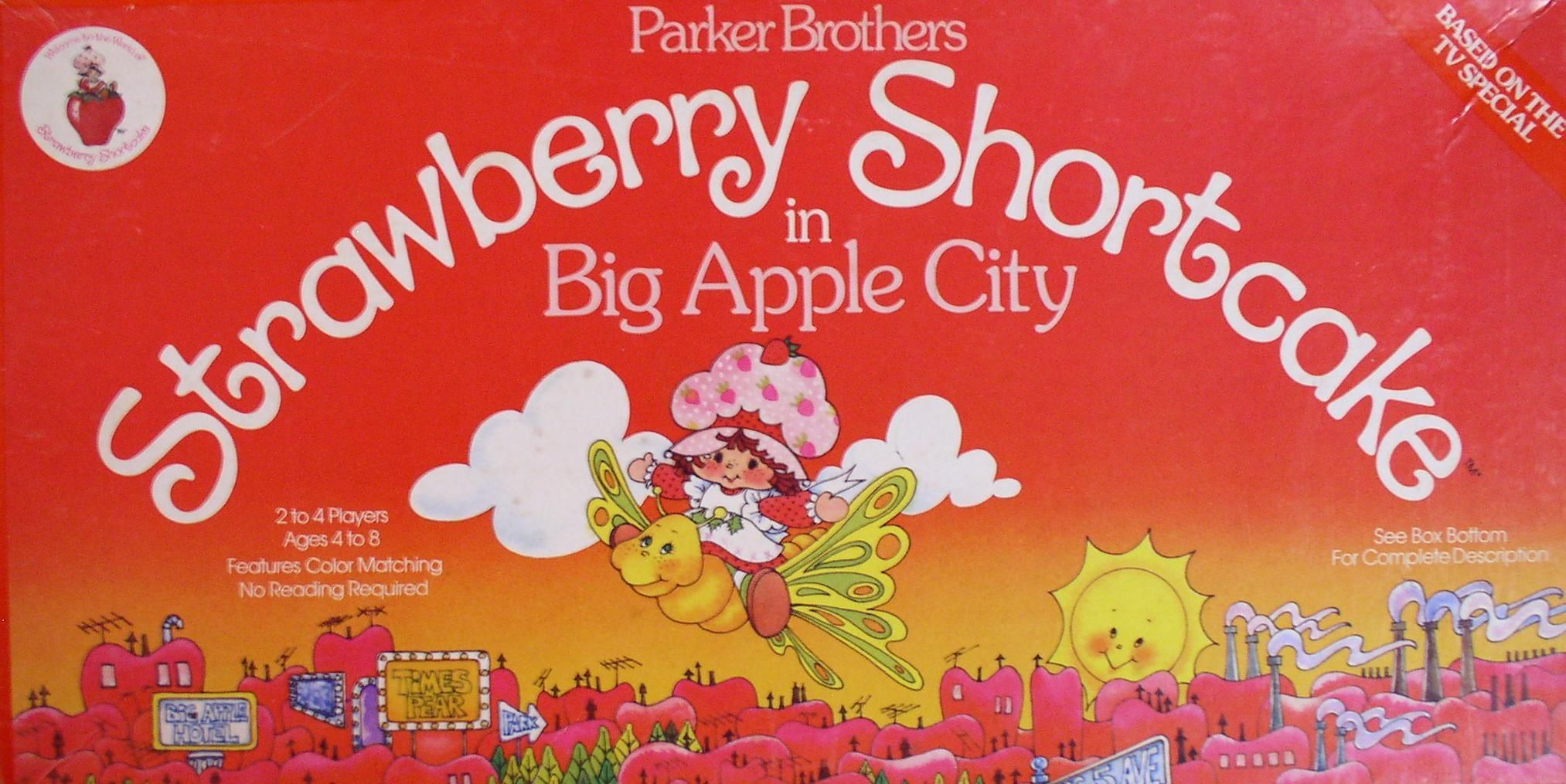Strawberry Shortcake in Big Apple City box art