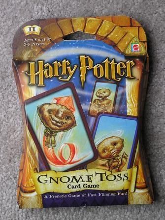 Harry Potter Gnome Toss Card Game box art