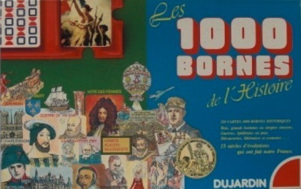Les 1000 Bornes de l'Histoire box art