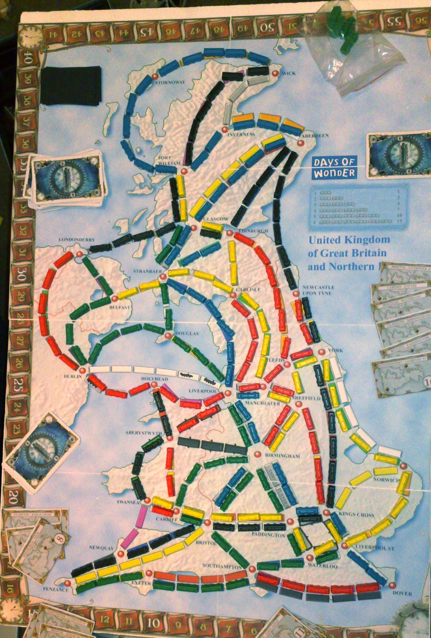 UK (fan expansion for Ticket to Ride) box art