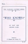 "Who Knows?"