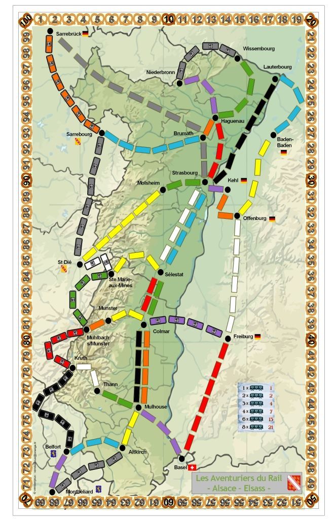 Alsace (fan expansion for Ticket to Ride) box art