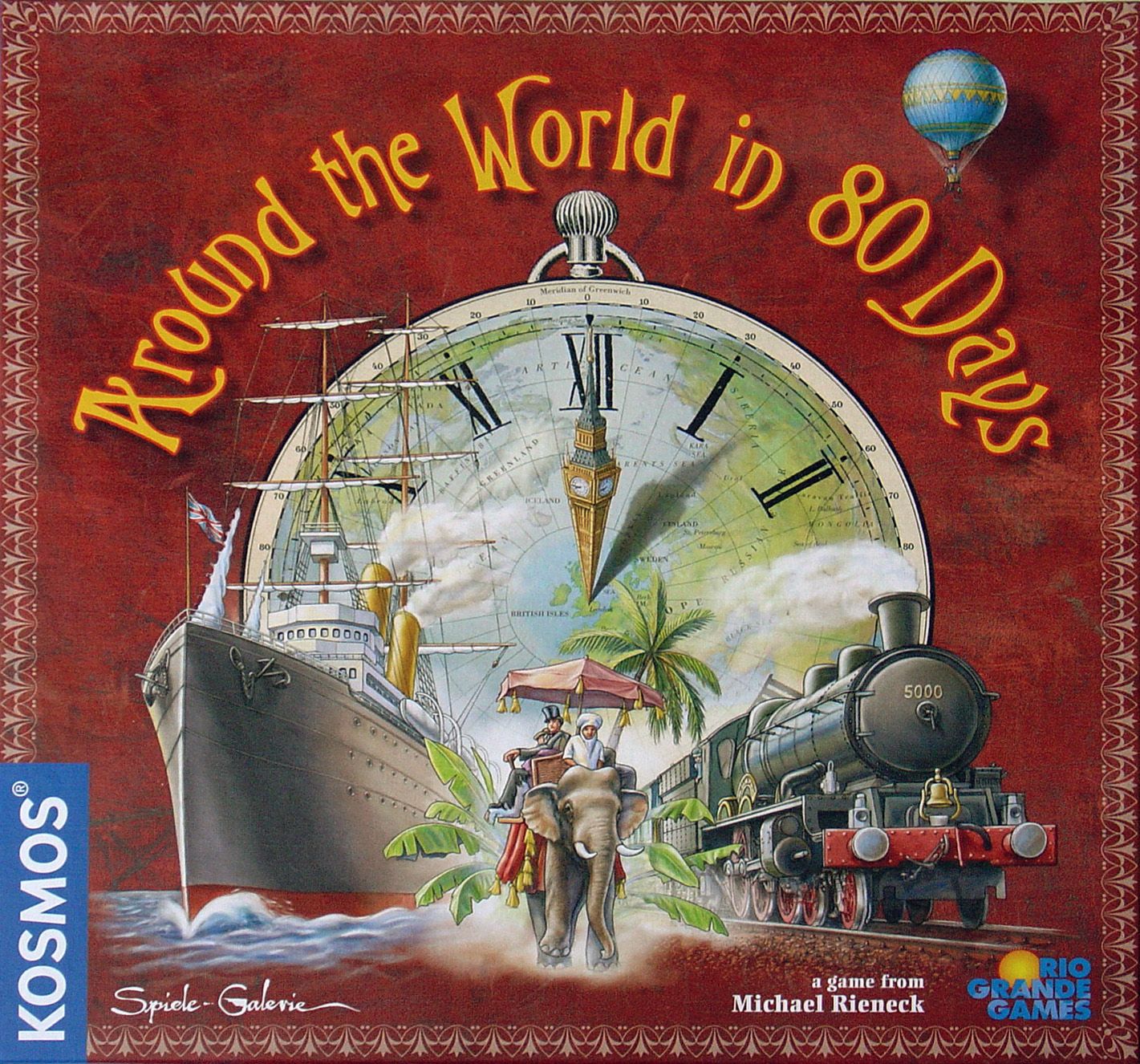 Around the World in 80 Days box art