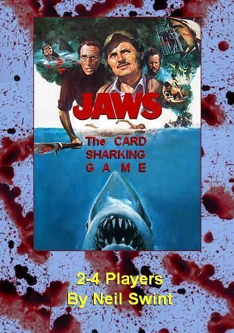 JAWS: The Card Sharking Game box art