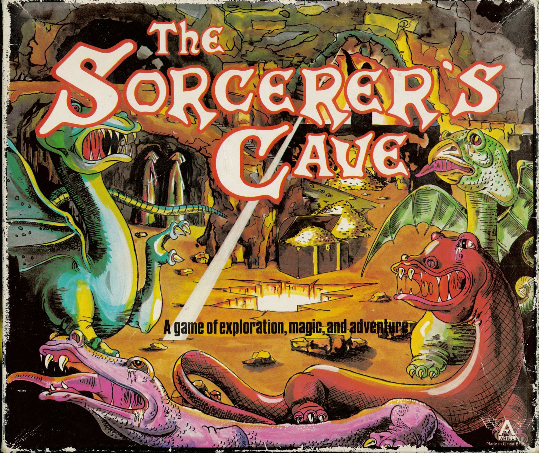The Sorcerer's Cave box art