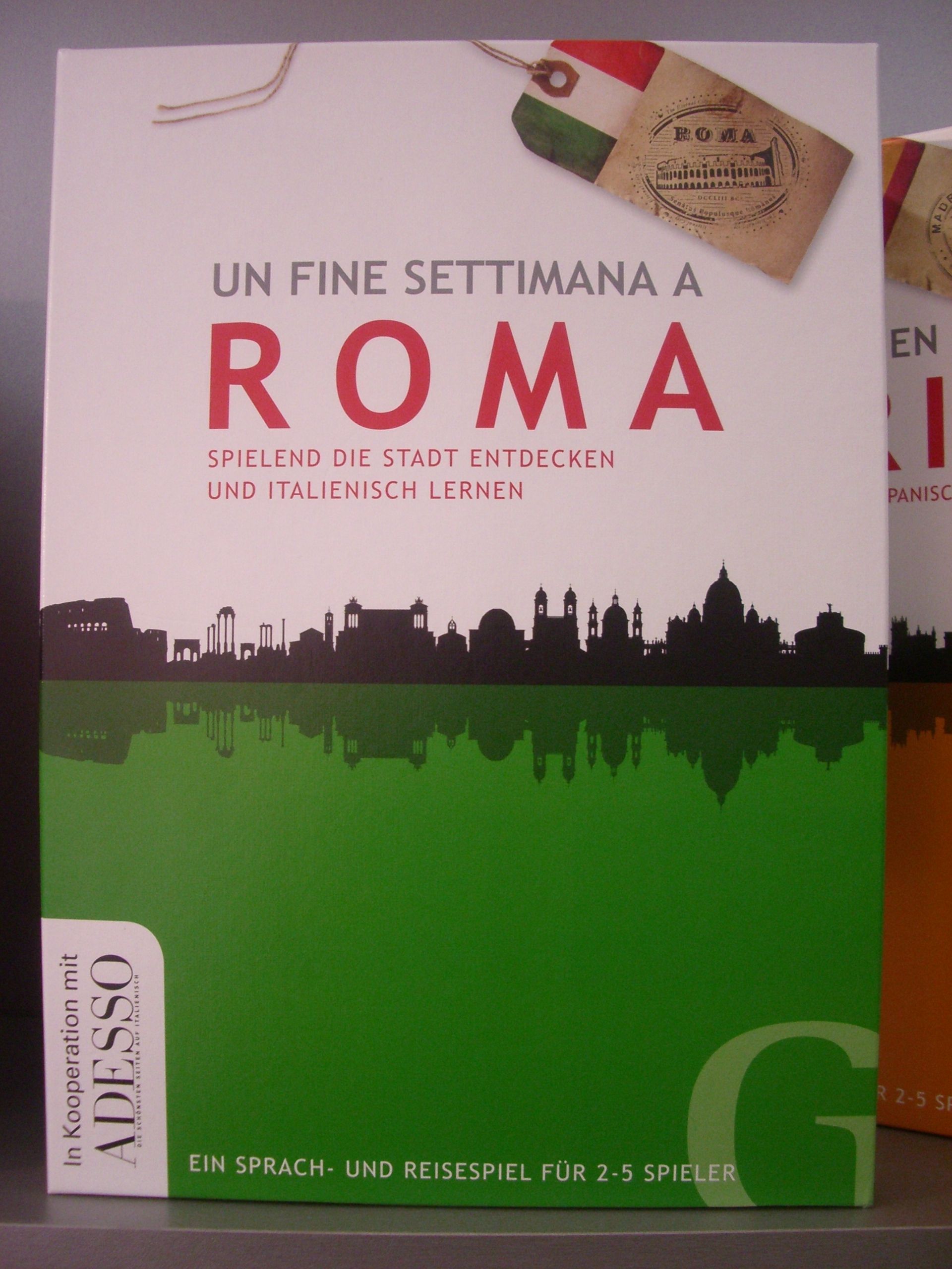 Un fine settimana a Roma box art