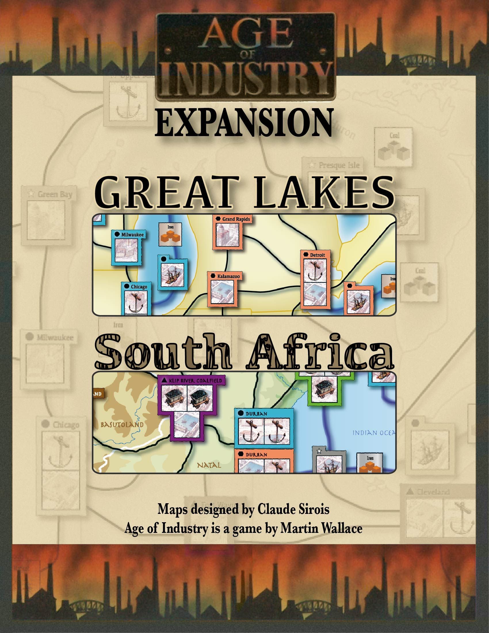 Coperta Age of Industry Expansion: Great Lakes & South Africa