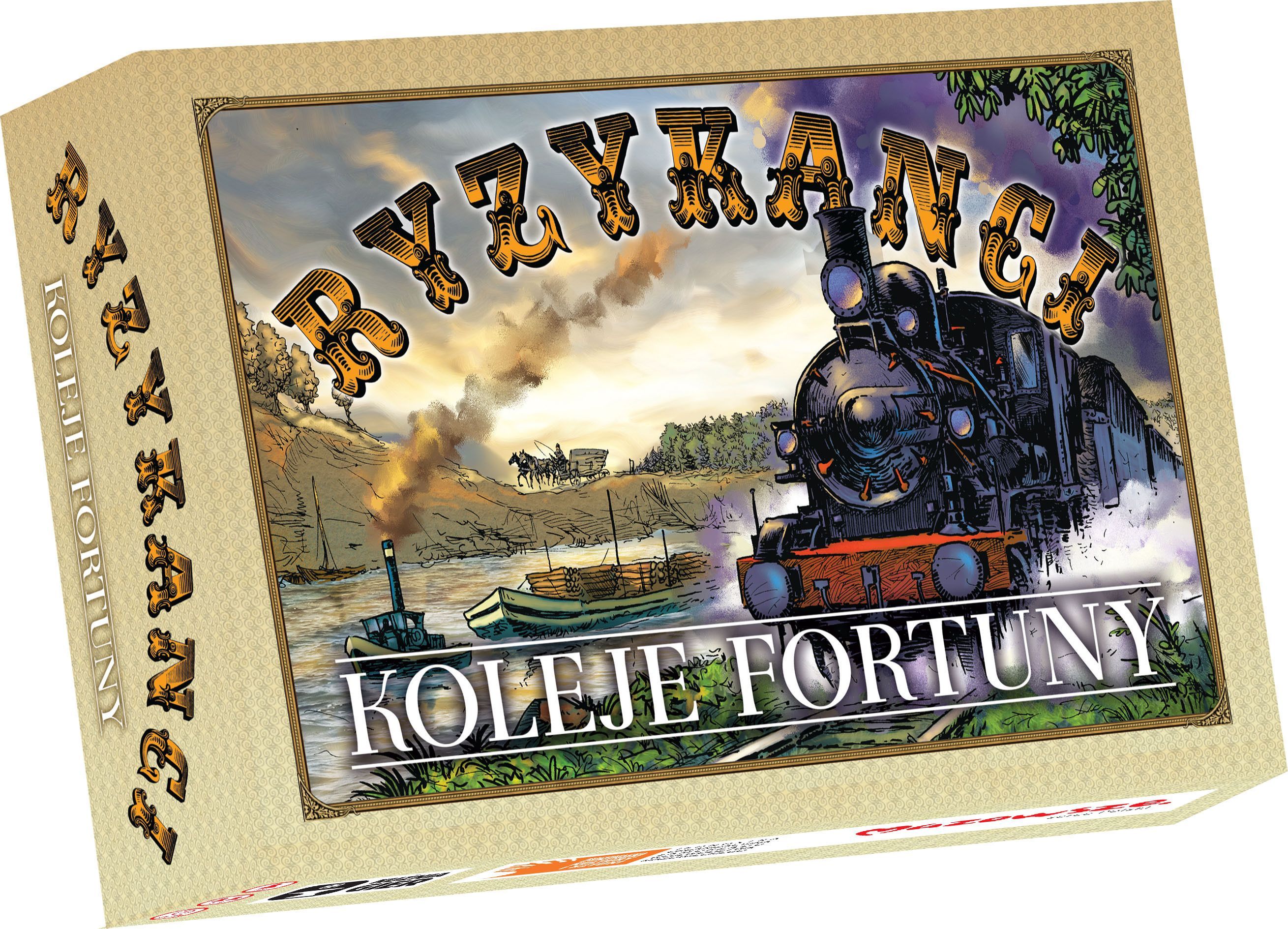 Ryzykanci: Koleje Fortuny box art