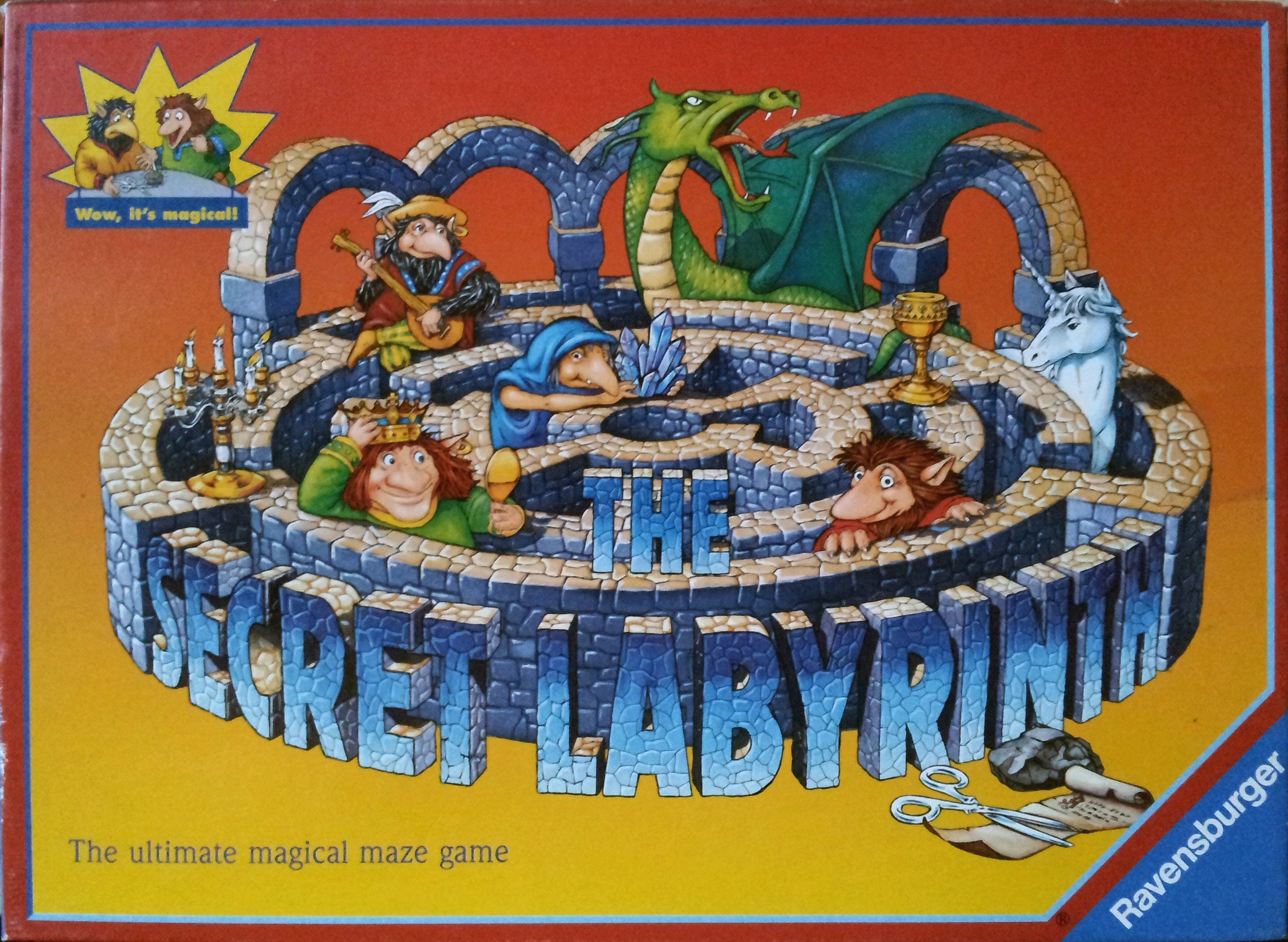 The Secret Labyrinth box art