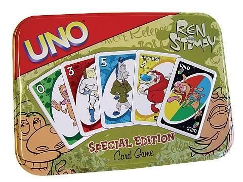 UNO: Ren and Stimpy box art