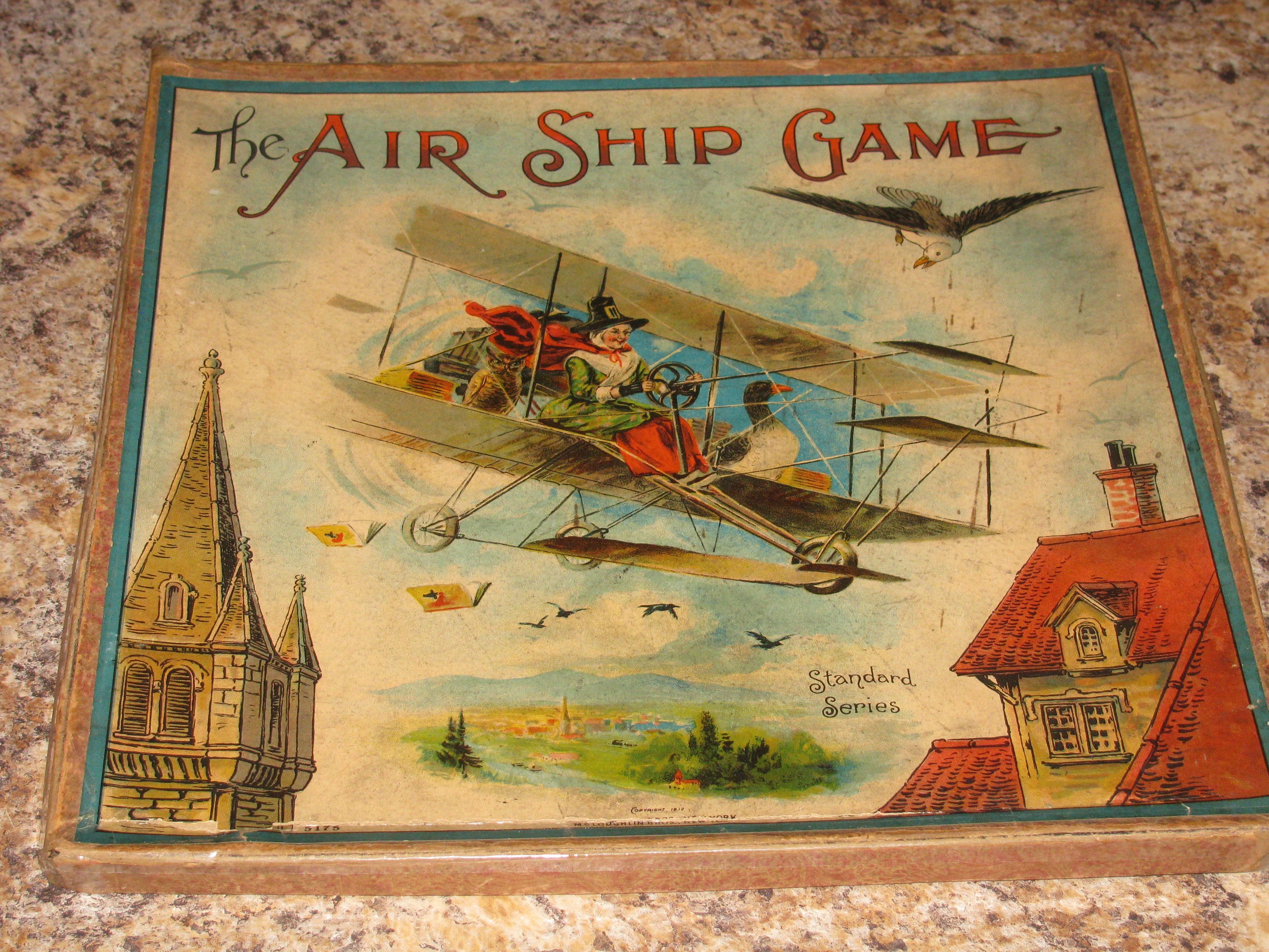The Air Ship Game doboz