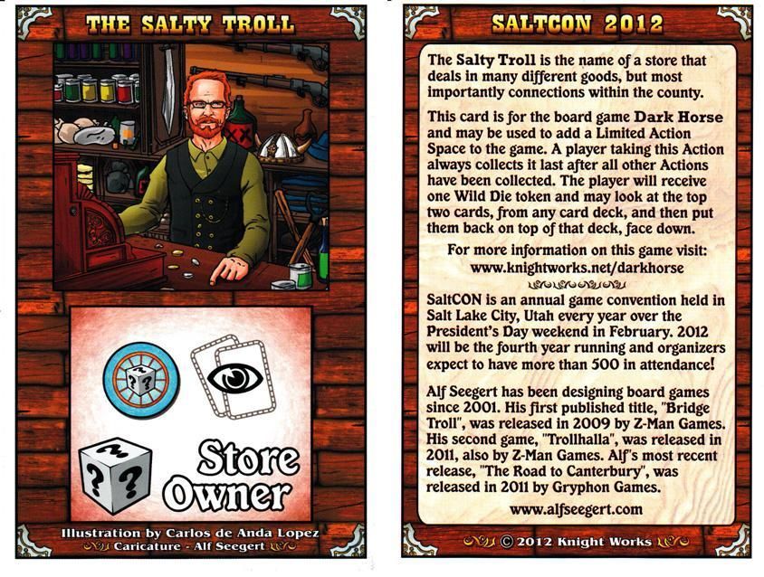 Dark Horse: The Salty Troll box art