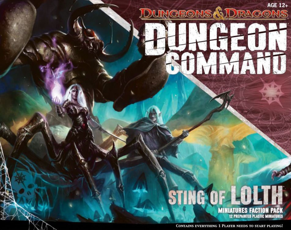 Dungeon Command: Sting of Lolth doboz
