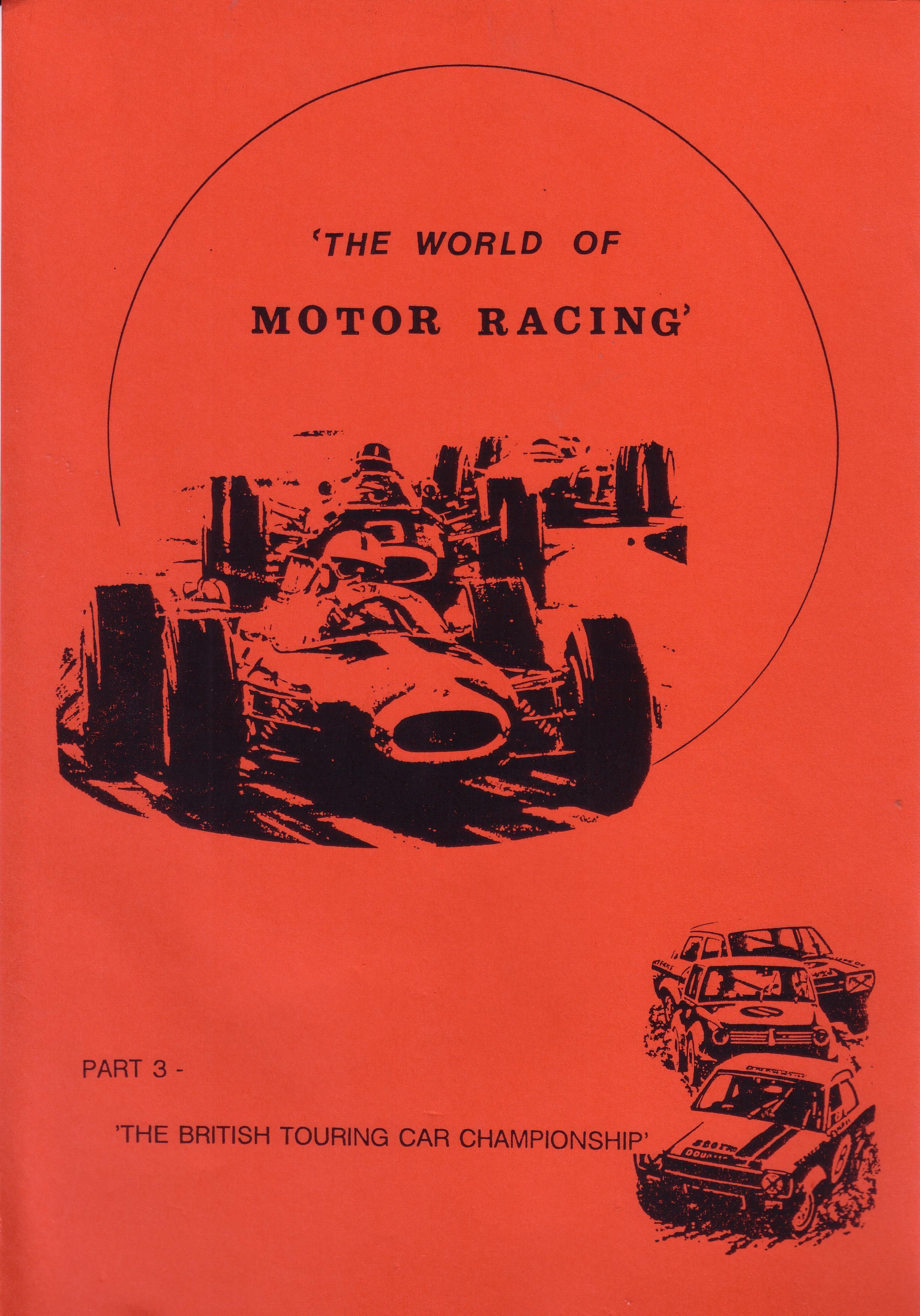 Coperta World of Motor Racing: The British Touring Car Championship