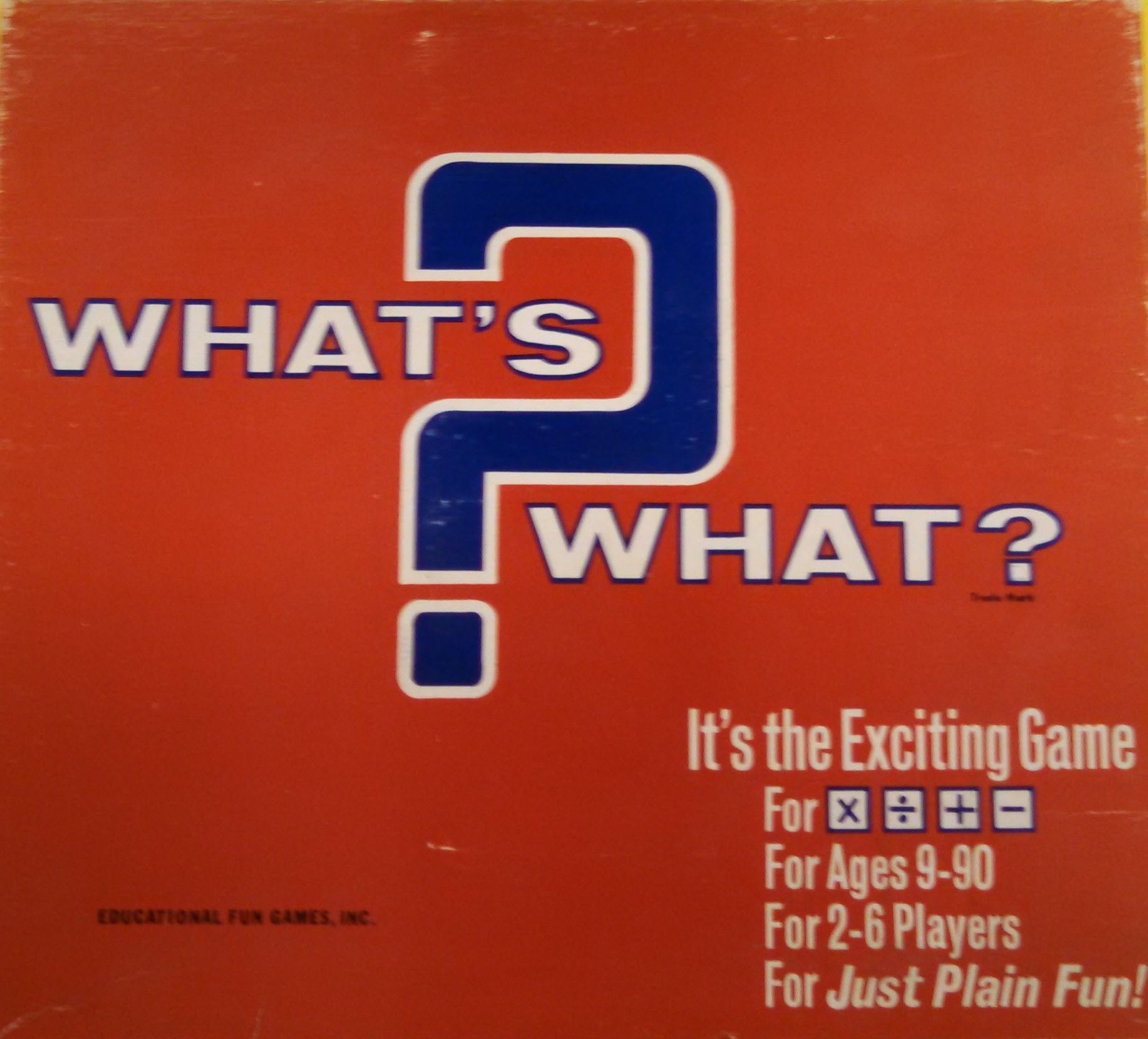 What's What? box art