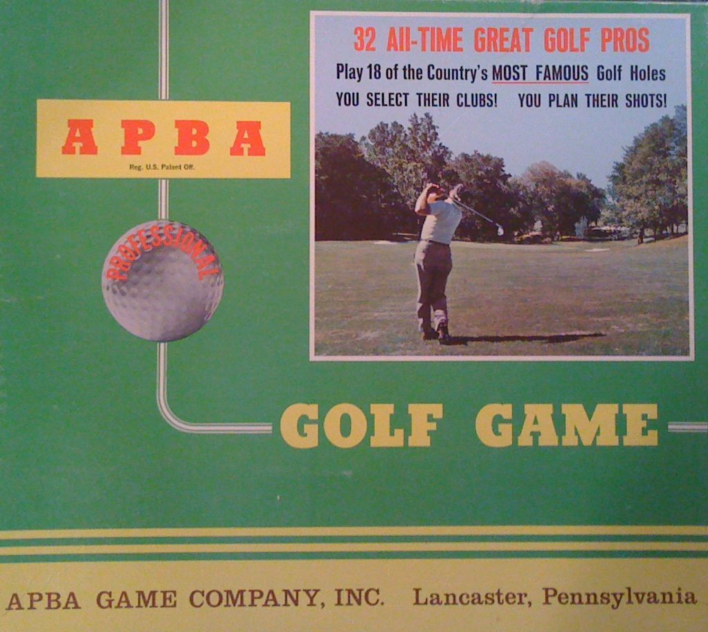 APBA Professional Golf doboz