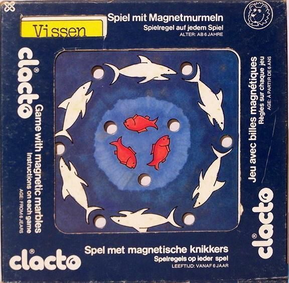Clacto Fishing, game with magnetic balls box art