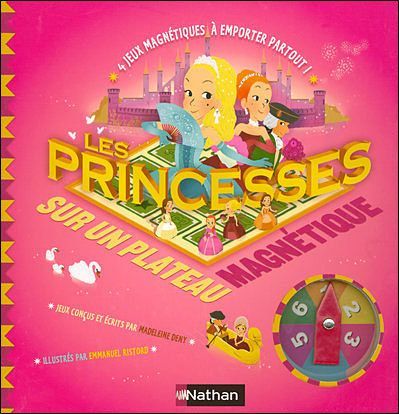 Princesses sur un plateau magnétique box art