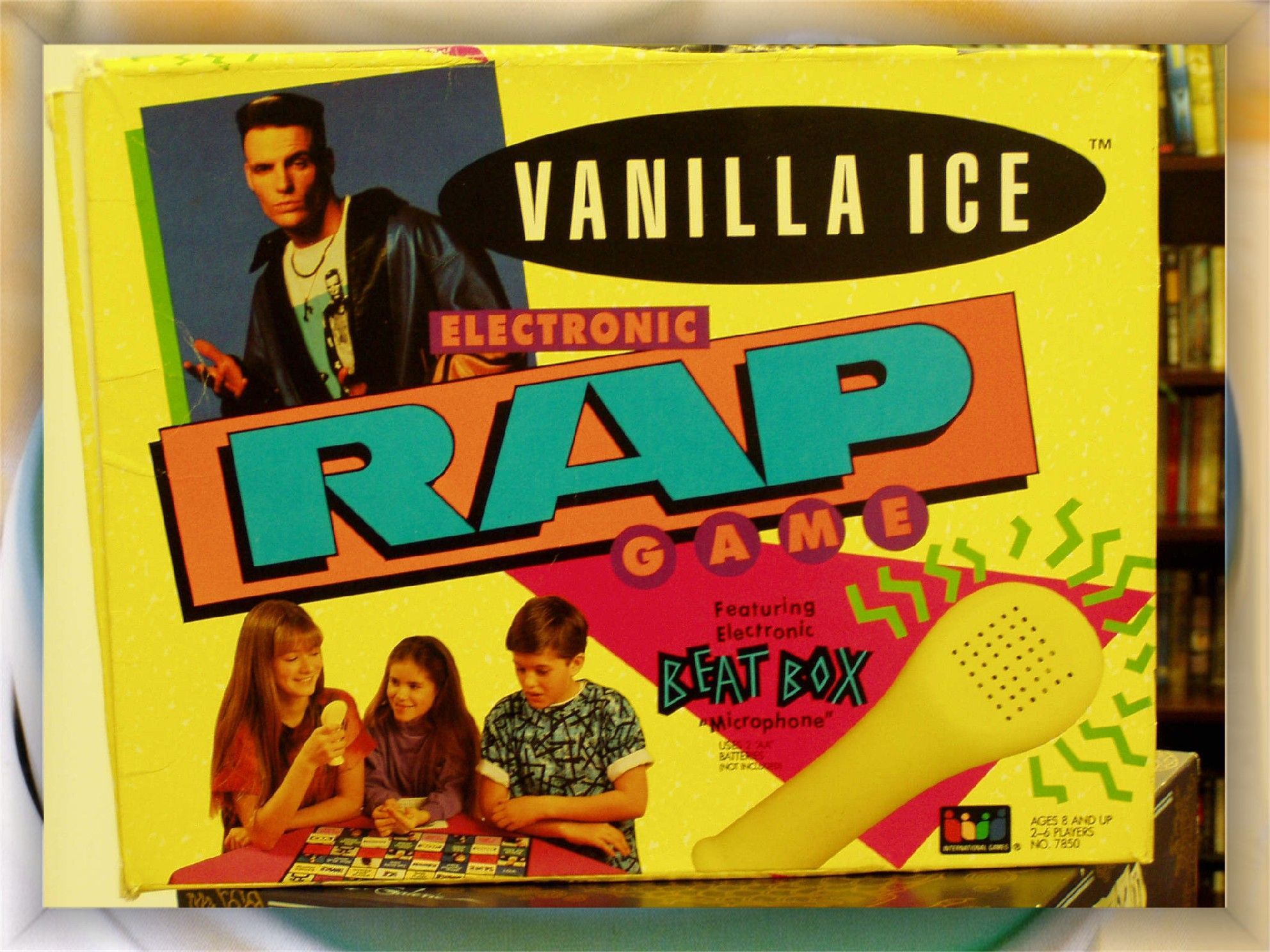 Vanilla Ice Electronic RAP Game box art