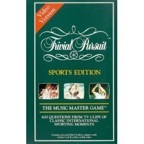 Trivial Pursuit The Music Master Game: Sports Edition – Video Version box art