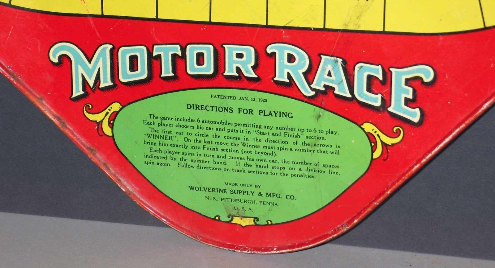 Motor Race box art