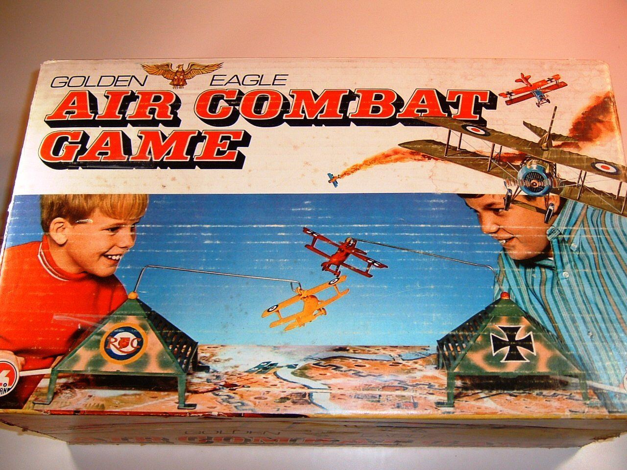 Golden Eagle Air Combat Game box art