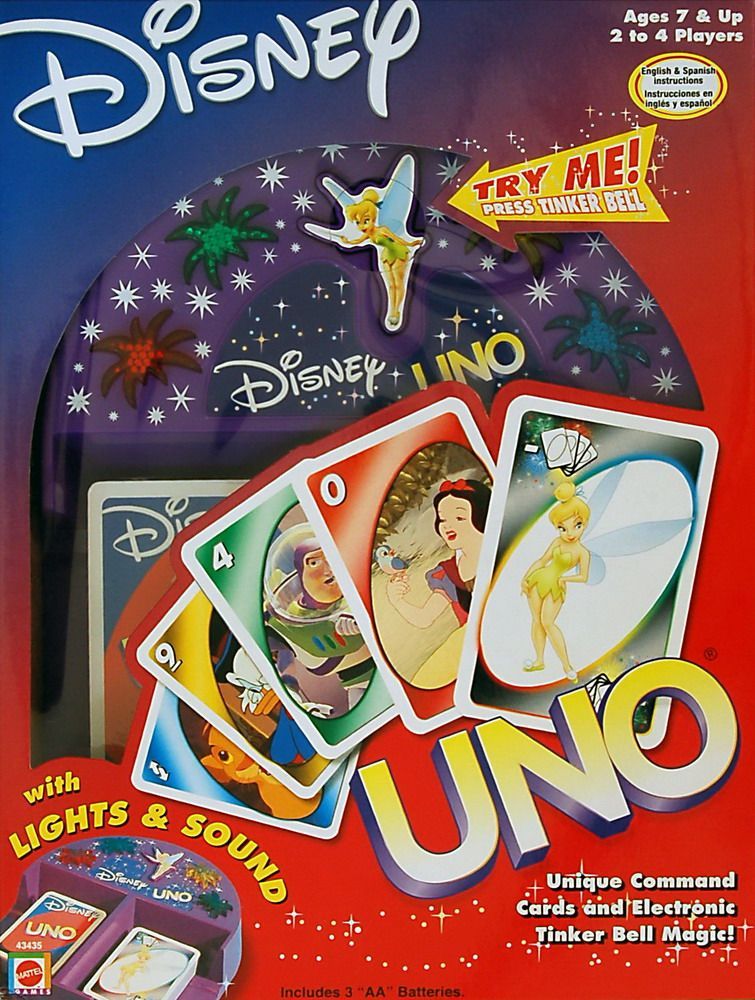 UNO: Disney box art