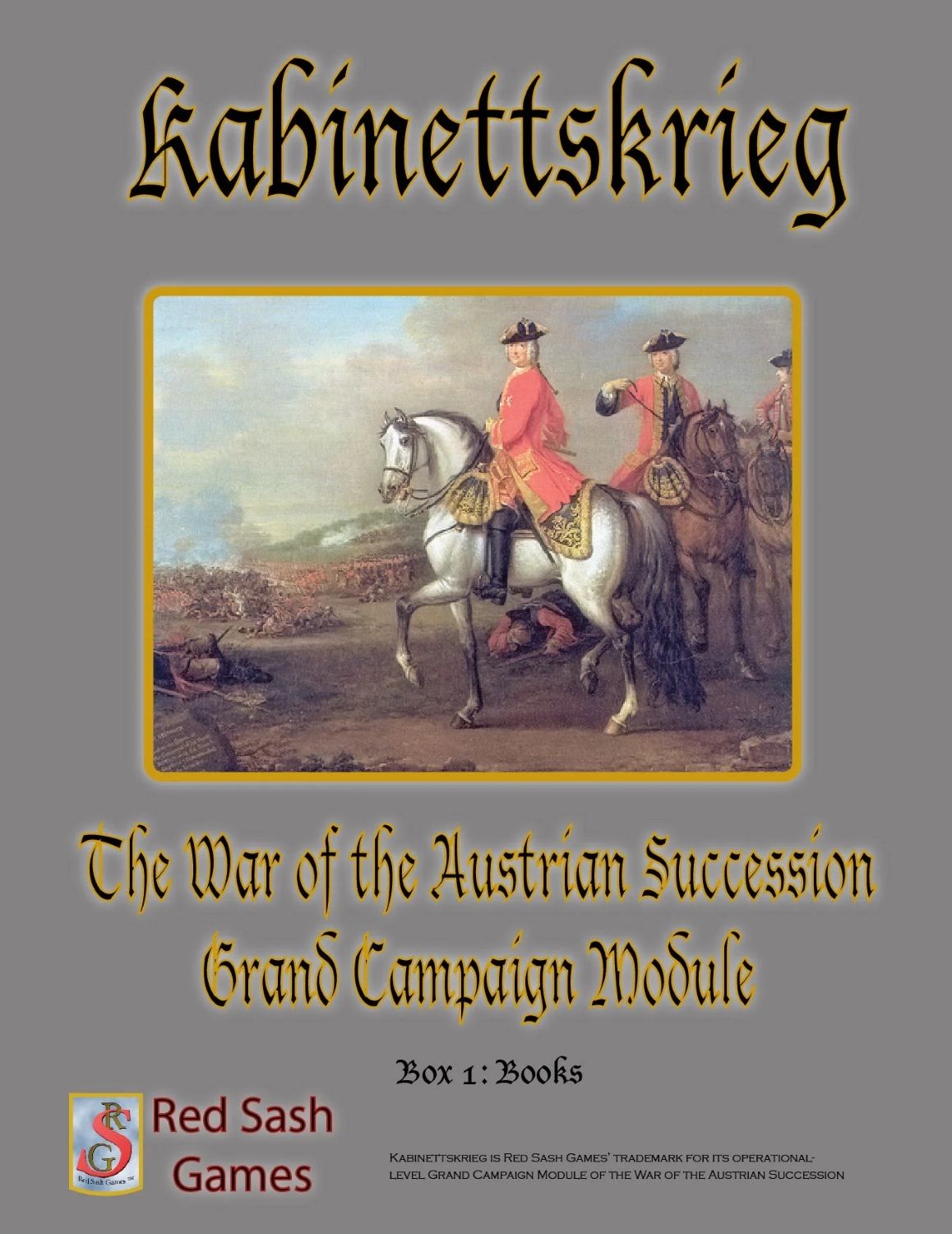 Kabinettskrieg: The War of the Austrian Succession doboz