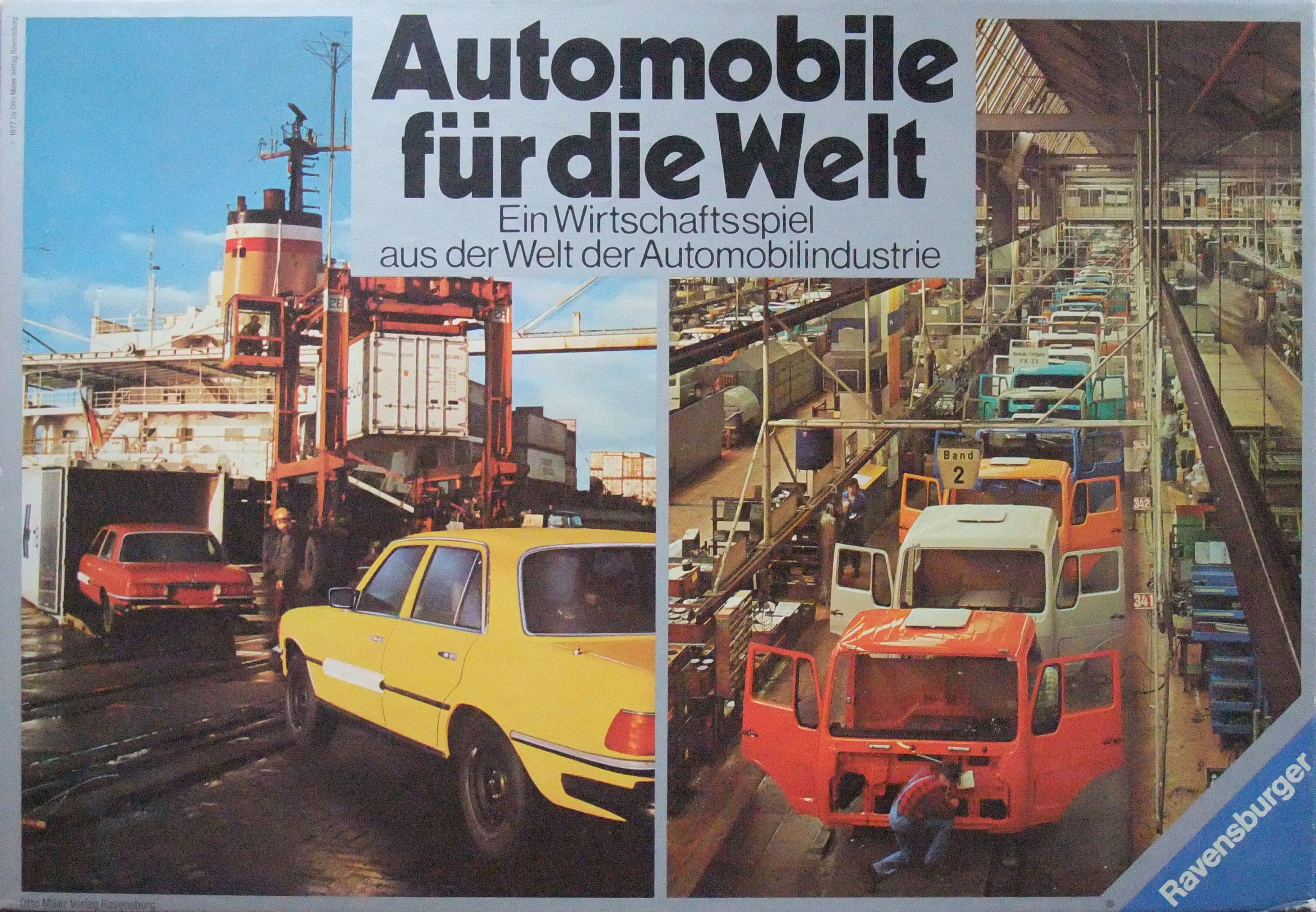 Automobile für die Welt box art